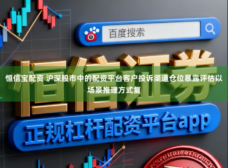 恒信宝配资 沪深股市中的配资平台客户投诉渠道仓位暴露评估以场景推理方式复