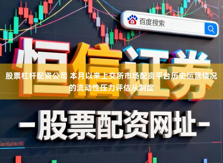 股票杠杆配资公司 本月以来上交所市场配资平台历史运营情况的流动性压力评估从制度