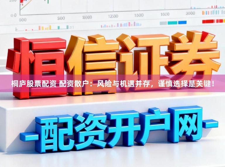 桐庐股票配资 配资散户：风险与机遇并存，谨慎选择是关键！